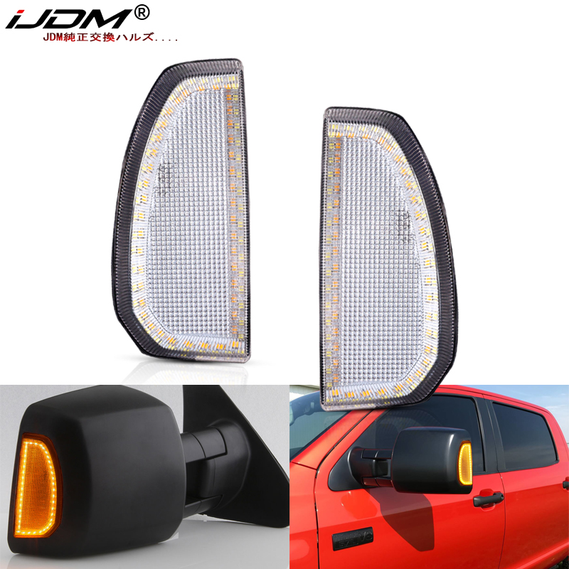 Signal Panel Orange - 2 Chiếc Switchback LED Mặt Gương