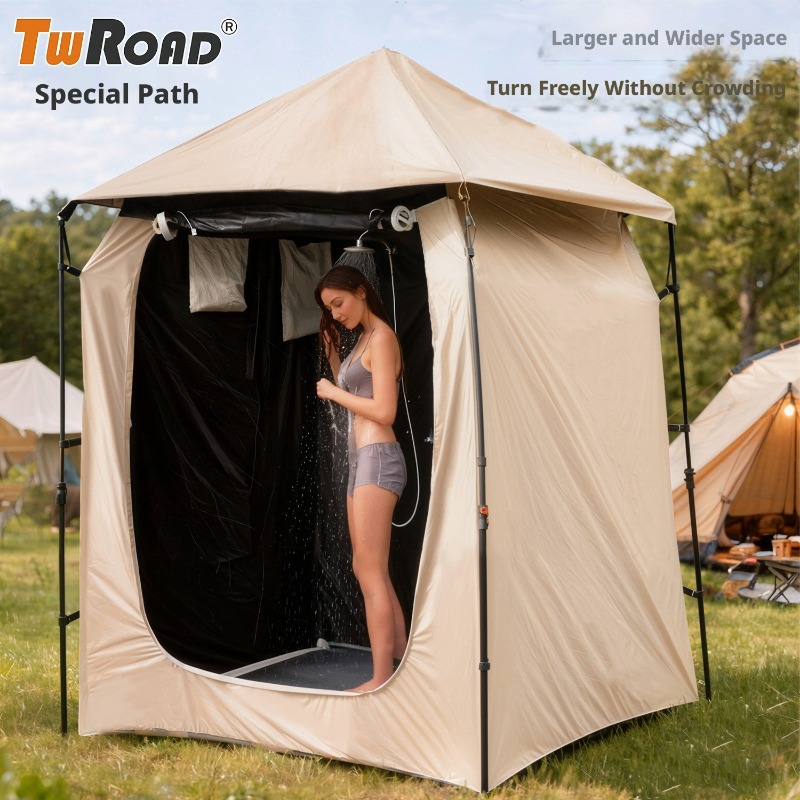 Emergency Mylar Tent - Upgraded Outdoor Black Glue Privacy Tent