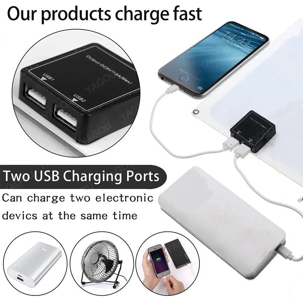 Portable Sunpower Solar Panel  - đánh giá và giá Solar Emergency Charger