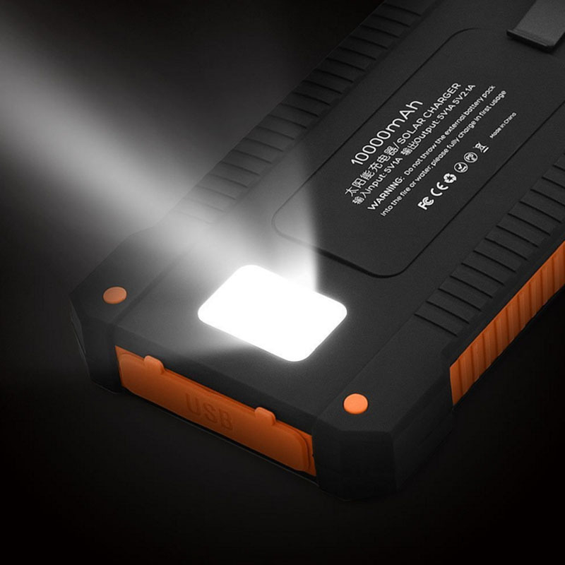 VIVO 500000mAh Solar Power Ban - đánh giá và giá Solar Emergency Charger
