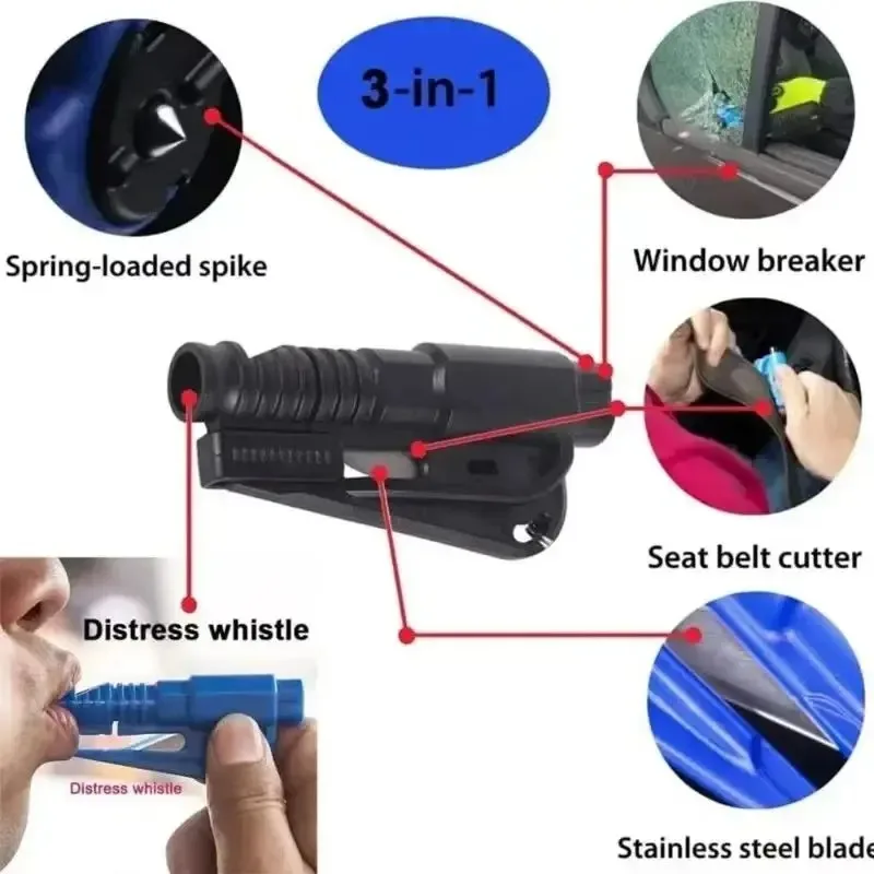 1pc Mini Safety Hammer Keychai - đánh giá và giá Rescue Rope Throw