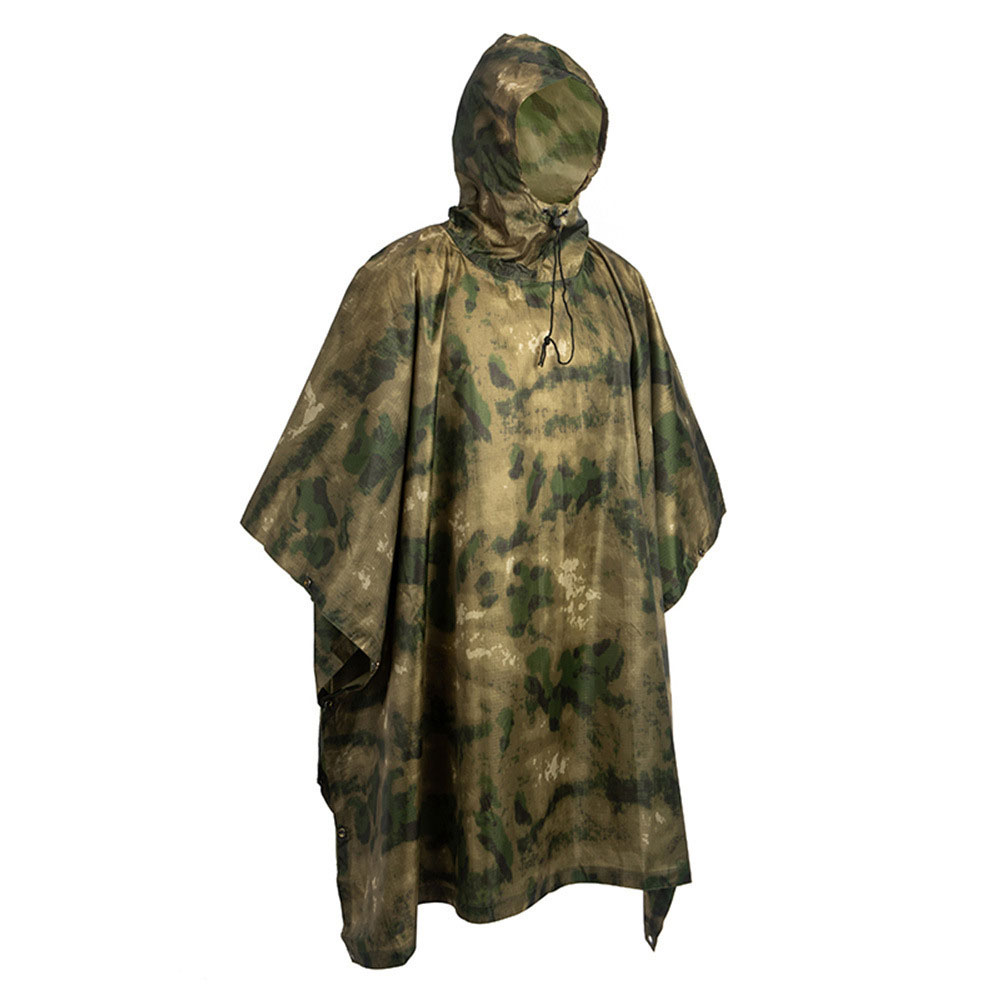 MENFLY ATFG Moss Camouflage Ta - đánh giá và giá Emergency Poncho Rain