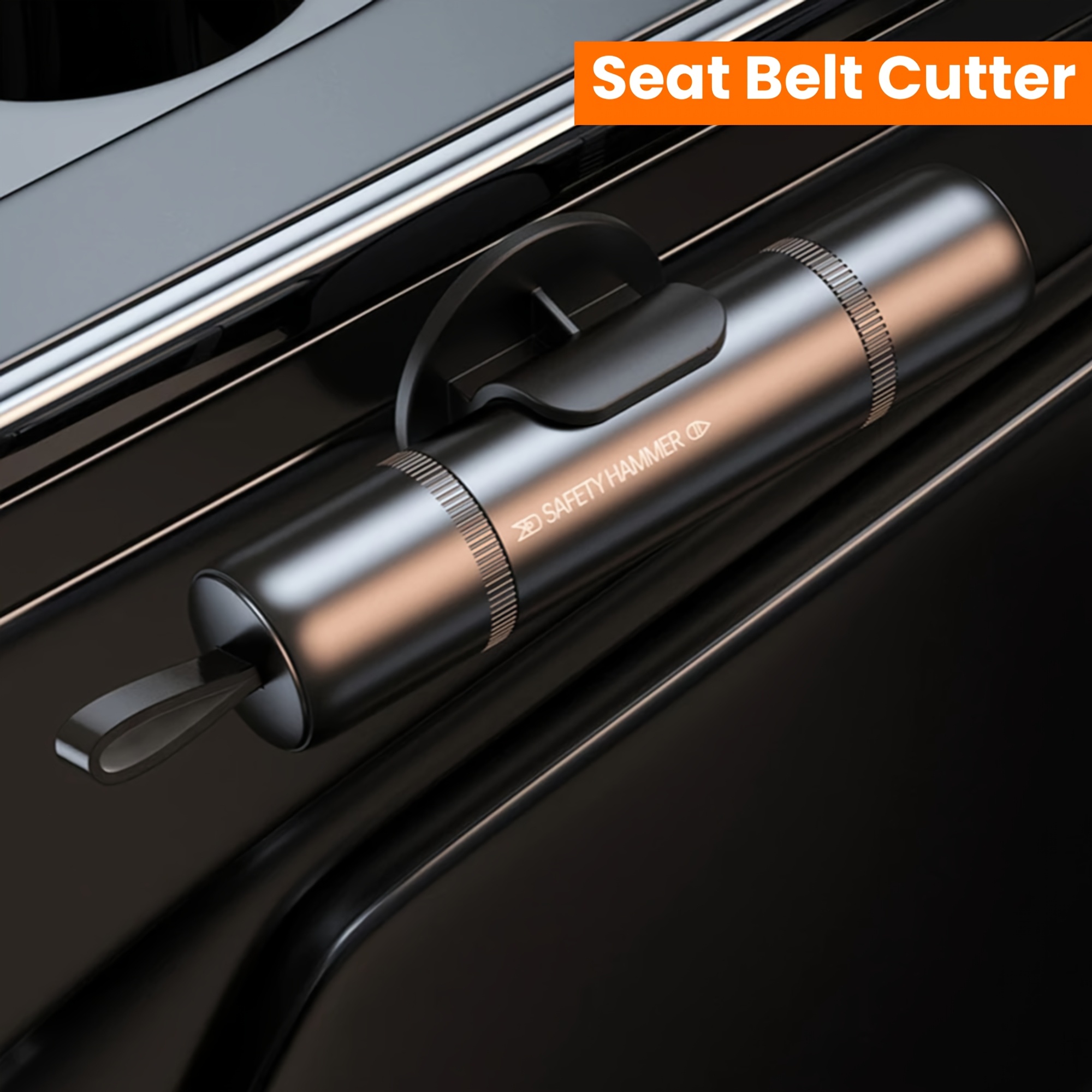 2-in-1 Car Safety Hammer with  - đánh giá và giá Rescue Rope Throw