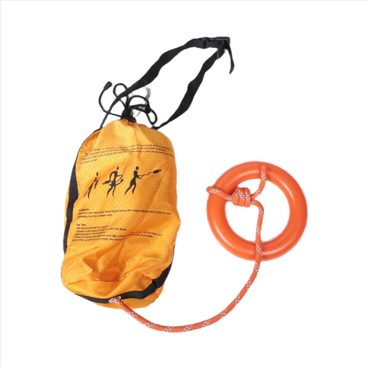 Happy New- Reflective Throw Ro - đánh giá và giá Rescue Rope Throw