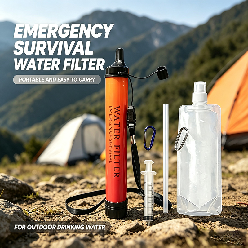 Outdoor Mini Water Filter Stra - đánh giá và giá Water Purification Straw