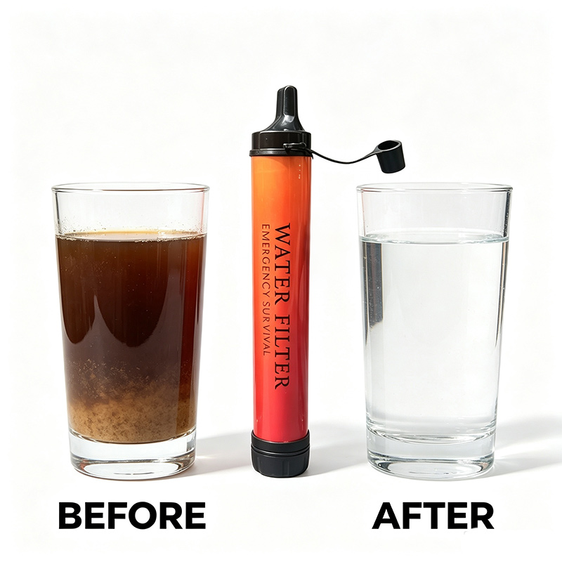 Outdoor Mini Water Filter Stra - đánh giá và giá Water Purification Straw