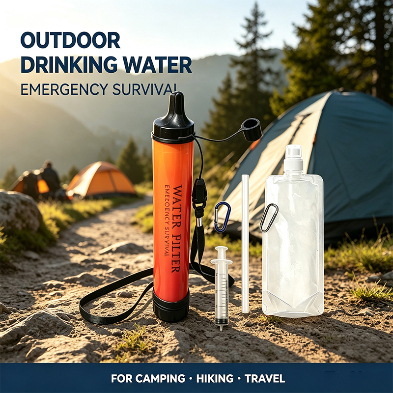 Outdoor Mini Water Filter Stra - đánh giá và giá Water Purification Straw