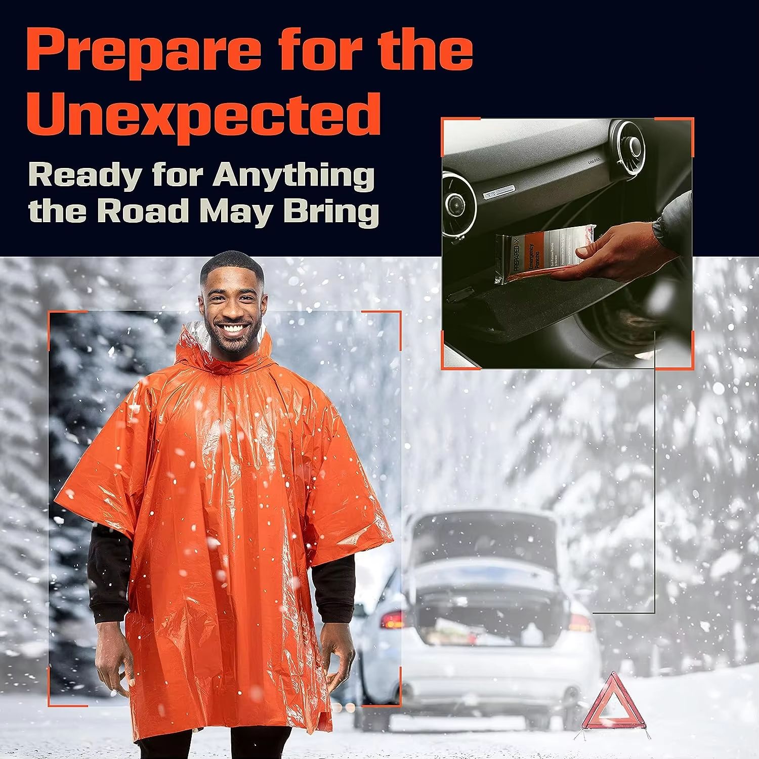 Emergency Rain Poncho Thermal  - đánh giá và giá Emergency Poncho Rain